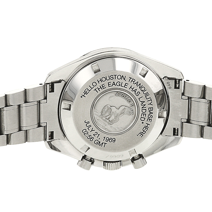 Montre Omega Speedmaster "Apollo 30th anniversary" en acier Vers  1999 - Detail D2