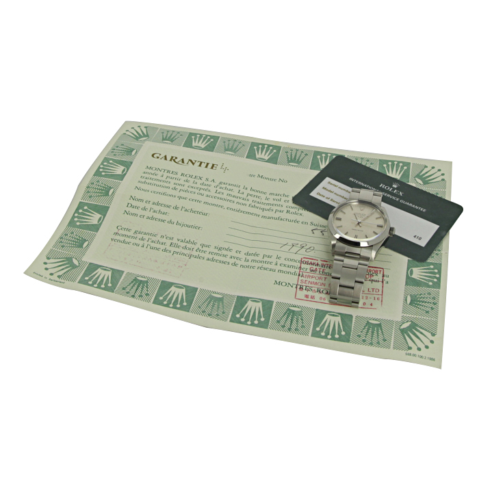 Orologio Rolex Oyster Perpetual Air King in acciaio Ref :  5500 Circa  1987 - Detail D2