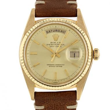 Reloj Rolex Day-Date de oro amarillo Ref :  1803 Circa  1975