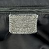 Dior shoulder bag in monogram canvas and black leather - Detail D3 thumbnail