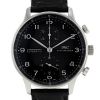 IWC Portuguese-Chronograph watch in stainless steel Ref:  3714 Circa  2000 - 00pp thumbnail