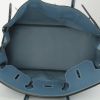 Hermes Birkin Shoulder handbag in blue jean togo leather - Detail D2 thumbnail