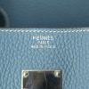 Hermes Birkin Shoulder handbag in blue jean togo leather - Detail D3 thumbnail