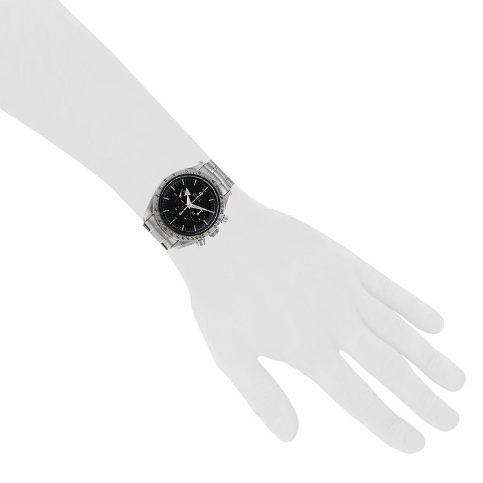 Montre Omega Speedmaster en acier Ref : 1450222 Vers 2000 - Detail D1