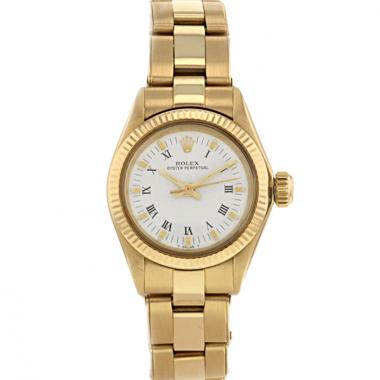 Orologio Rolex Oyster Perpetual Lady in oro giallo Ref :  6719  Circa  1977