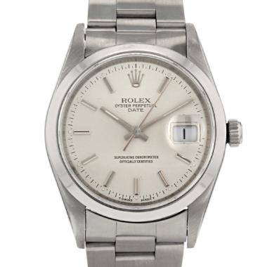Rolex Oyster Perpetual Date watch in stainless steel Ref:  1500  Circa  1995