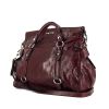 Miu Miu Vitello shoulder bag in purple Raisin leather - 00pp thumbnail