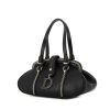 Dior small model bag worn on the shoulder or carried in the hand in black leather - 00pp thumbnail