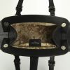 Dior small model bag worn on the shoulder or carried in the hand in black leather - Detail D2 thumbnail
