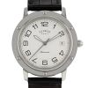 Orologio Hermes Clipper - Wristlet Watch in acciaio Ref :  CP2.810  Circa  2000 - 00pp thumbnail