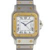 Reloj Cartier Santos Galbée de oro y acero - 00pp thumbnail