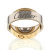 Anello Cartier Love Astro in oro bianco e oro rosa - Detail D3 thumbnail