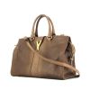 Yves Saint Laurent Chyc handbag in brown leather - 00pp thumbnail
