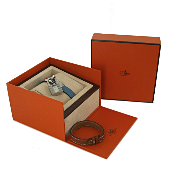 Montre Hermes Kelly-Cadenas en acier Vers  2000 - Detail D2