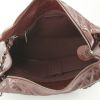 Chanel Grand Shopping shopping bag in burgundy patent quilted leather - Detail D2 thumbnail