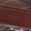 Borsa Louis Vuitton Twist in pelle trapuntata bordeaux con motivo - Detail D4 thumbnail
