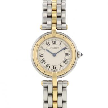 Montre Cartier Panthère Vendôme en or et acier Vers  1990