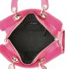 Bolso de mano Dior en cuero cannage rosa fucsia - Detail D2 thumbnail