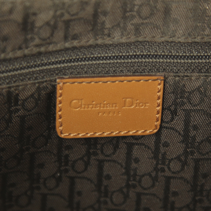Dior Street Chic handbag in gold leather - Detail D3