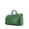 Bolso de mano Louis Vuitton Speedy 35 en cuero Epi verde - 00pp thumbnail