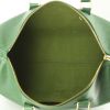 Louis Vuitton Speedy 35 handbag in green epi leather - Detail D2 thumbnail