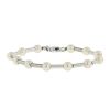 Poiray Fuseau bracelet in white gold and pearls - 00pp thumbnail