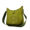 Hermes Evelyne small model shoulder bag in anise green togo leather - 00pp thumbnail