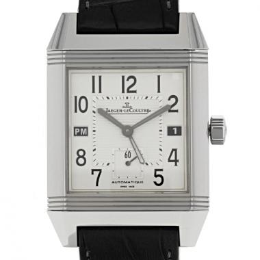 Jaeger Lecoultre Reverso-Squadra watch in stainless steel Ref:  230877 Circa  2000