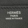 Bolso de mano Hermes Birkin 25 cm en cuero swift negro - Detail D3 thumbnail