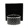 Flexible Chanel Ultra size XL cuff bracelet in white gold and ceramic - Detail D2 thumbnail