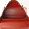 Hermes Kelly 28 cm handbag in red box leather - Detail D3 thumbnail