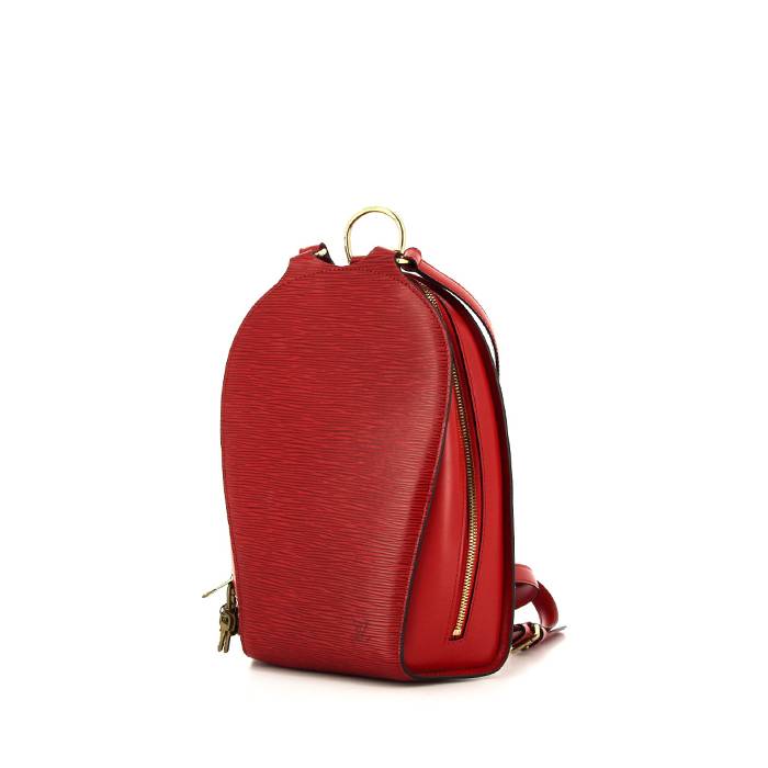Louis Vuitton Louis Vuitton Mabillon Red Epi Leather Backpack Bag