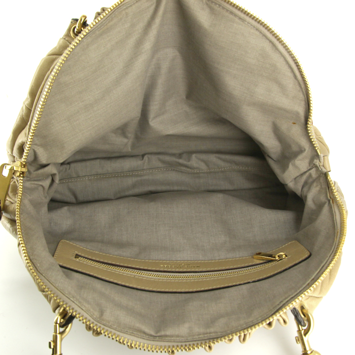 Borsa Marc Jacobs in pelle trapuntata beige - Detail D2