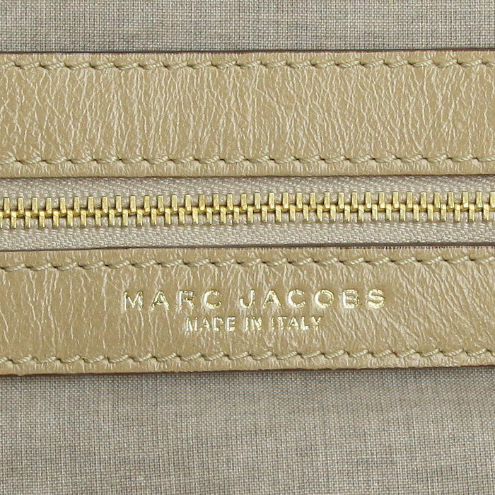 Borsa Marc Jacobs in pelle trapuntata beige - Detail D3