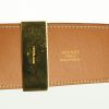 Hermes Médor belt in gold box leather - Detail D3 thumbnail