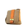 Dior Street Chic shoulder bag in brown monogram canvas and natural leather - 00pp thumbnail