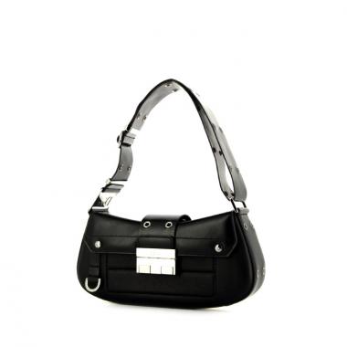 Bolso de mano Dior Street Chic en cuero negro