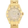 Rolex  Lady Datejust Pearlmaster watch in yellow gold Ref:  80318 Circa  1982 - 00pp thumbnail