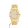 Reloj Rolex  Lady Datejust Pearlmaster de oro amarillo Ref :  80318 Circa  1982 - 360 thumbnail