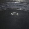 Borsa Chanel Petit Shopping in pelle trapuntata blu con motivo a spina di pesce - Detail D3 thumbnail
