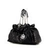 Bolso para llevar al hombro Dior Le 30 en cuero cannage negro - 00pp thumbnail