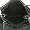 Jerome Dreyfuss Igor shoulder bag in navy blue grained leather - Detail D2 thumbnail