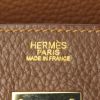Bolso de mano Hermes Birkin 30 cm en cuero togo color oro, marrón y beige - Detail D3 thumbnail