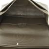 Chanel 2.55 Maxi handbag in brown patent leather - Detail D3 thumbnail
