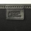 Hermes Buenaventura messenger bag in black canvas and black leather - Detail D3 thumbnail
