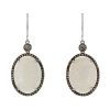 Mauboussin Emotion Limitée earrings in white gold,  mother of pearl and diamonds - 00pp thumbnail