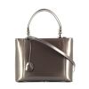 Dior Malice large model shoulder bag in silver patent leather - 360 thumbnail