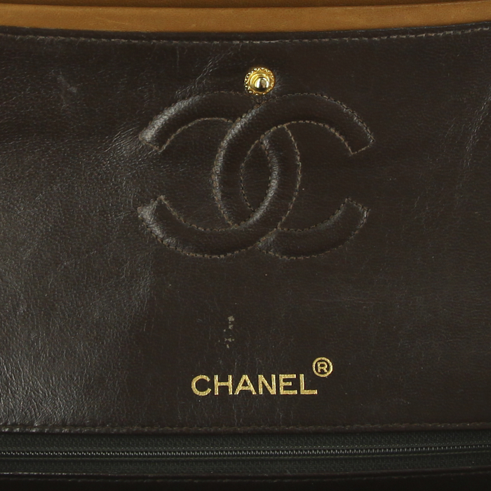 Borsa Chanel Timeless in pelle trapuntata gold - Detail D4
