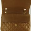Chanel Timeless handbag in gold quilted leather - Detail D5 thumbnail