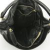 Shopping bag Burberry in pelle nera - Detail D3 thumbnail